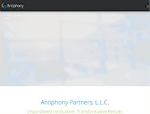 Tablet Screenshot of antiphony.com